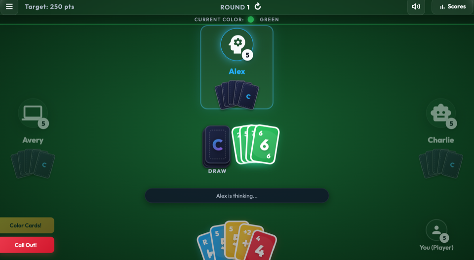 Color Cards gameplay screenshot 2